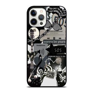 Black White Arctic Monkeys Collage iPhone Case